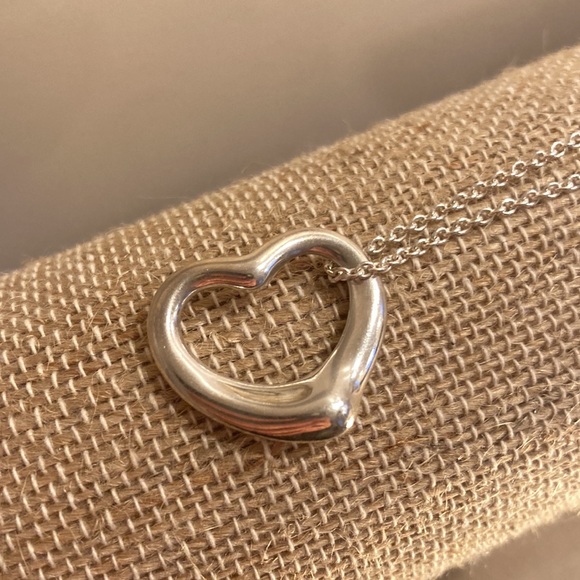 Tiffany & Co. Open Heart Pendant - Picture 1 of 12